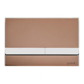 Смывная клавиша Vitra Select 740-1102 медный стекло