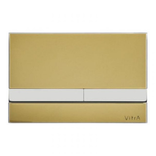 Смывная клавиша Vitra Select 740-1103 золотой стекло
