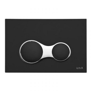 Смывная клавиша Vitra Sirius 740-0411 черный матовый