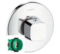 Термостат Hansgrohe Metris Ecostat E 31570000 + 01800180 для душа