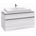 Тумба под раковину с подсветкой Villeroy& Boch Legato B225L0E8 белое дерево