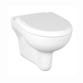 Унитаз подвесной CERSANIT NATURE NEW CLEAN ON S-MZ-NATURE-COn-DL-w сиденье дюропласт