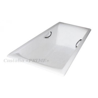 Ванна чугунная 170x75 Castalia Prime 170 с ручками