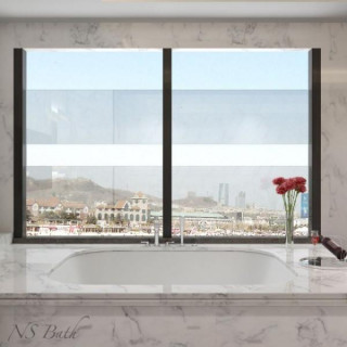Ванна из искусственного камня NS Bath NSB-18150G 182x151 см, глянцевая поверхность