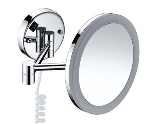 Зеркало с LED-подсветкой, 3-х кратным увеличением Wasserkraft K-1004