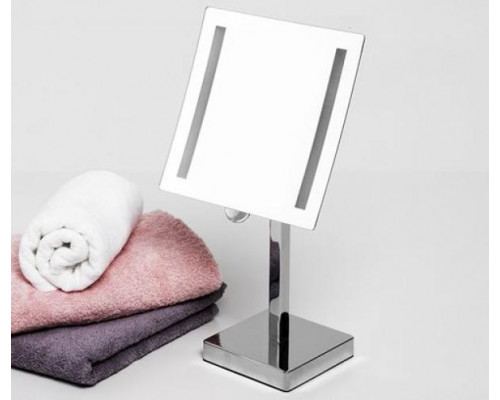 Зеркало с LED-подсветкой, 3-х кратным увеличением Wasserkraft K-1007