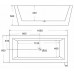 Ванна акриловая 160x80 BelBagno BB55-1600