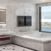 Ванна из искусственного камня NS Bath NSB-18140G 186x146 см, глянцевая поверхность